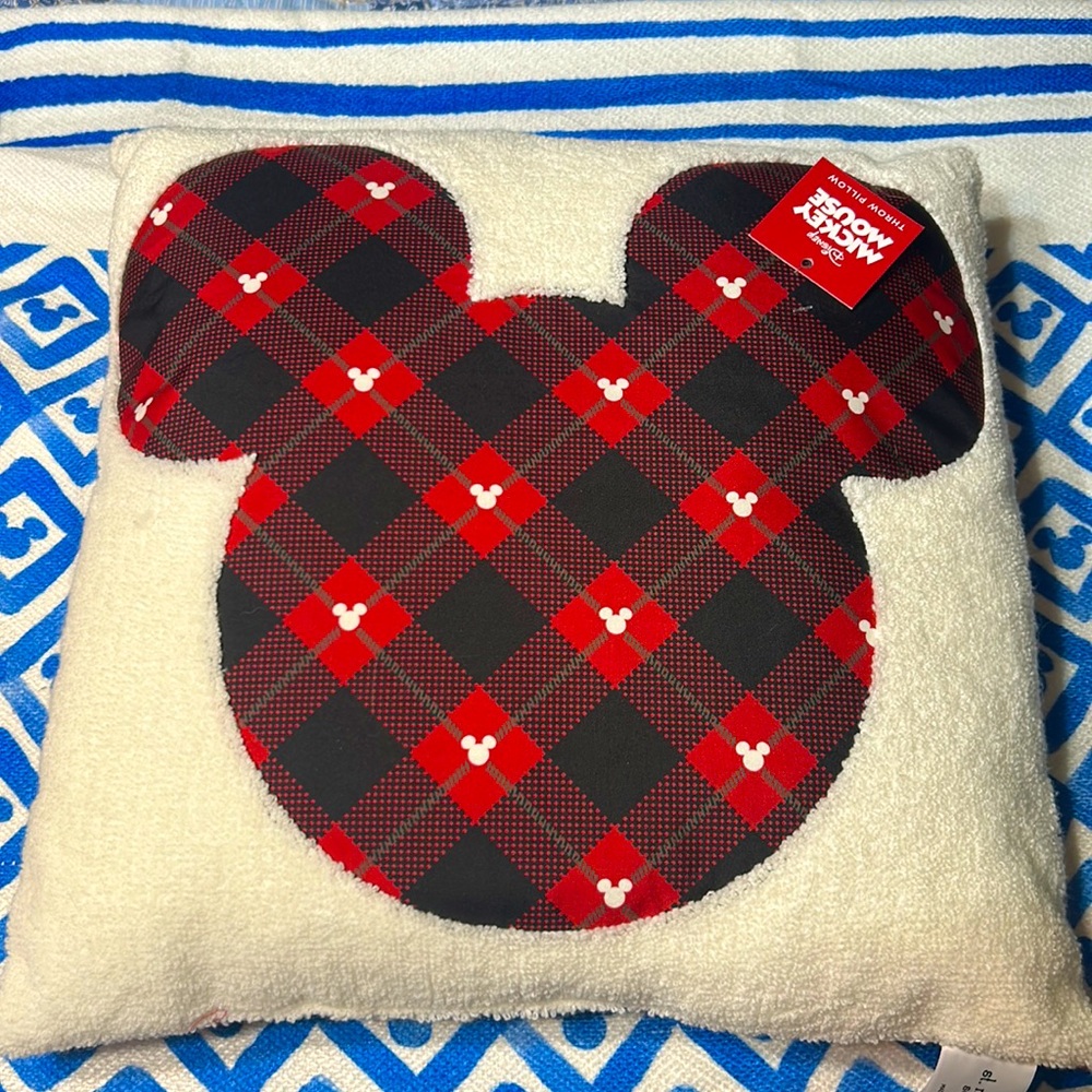 Disney Mickey Mouse Throw Pillow